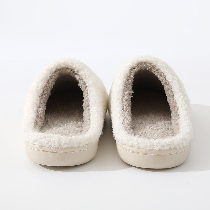 Wholesale Moon Good Night Warm Winter Soft Bottom Thickened Non-slip Cotton Slippers
